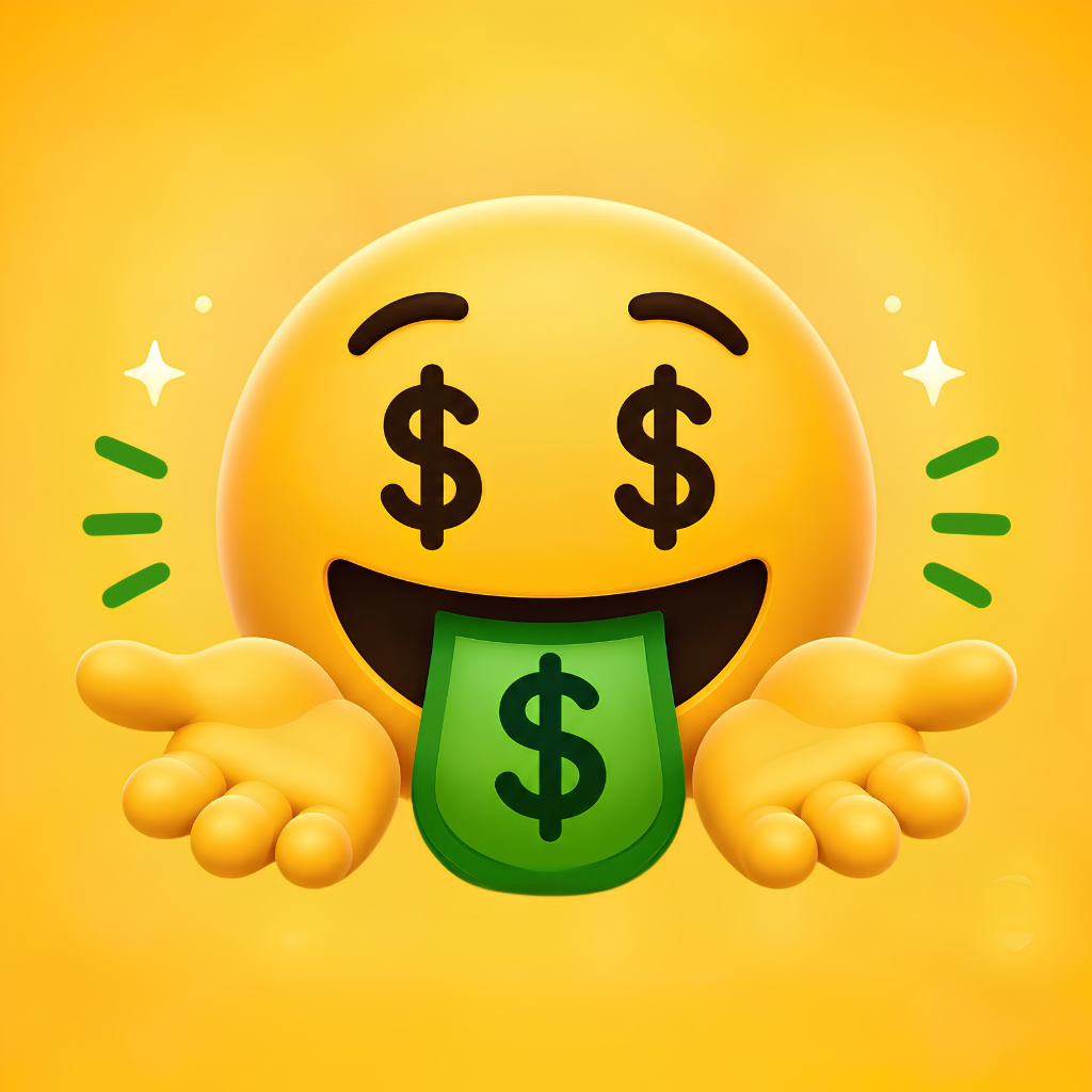 Cashola money-mouth mascot